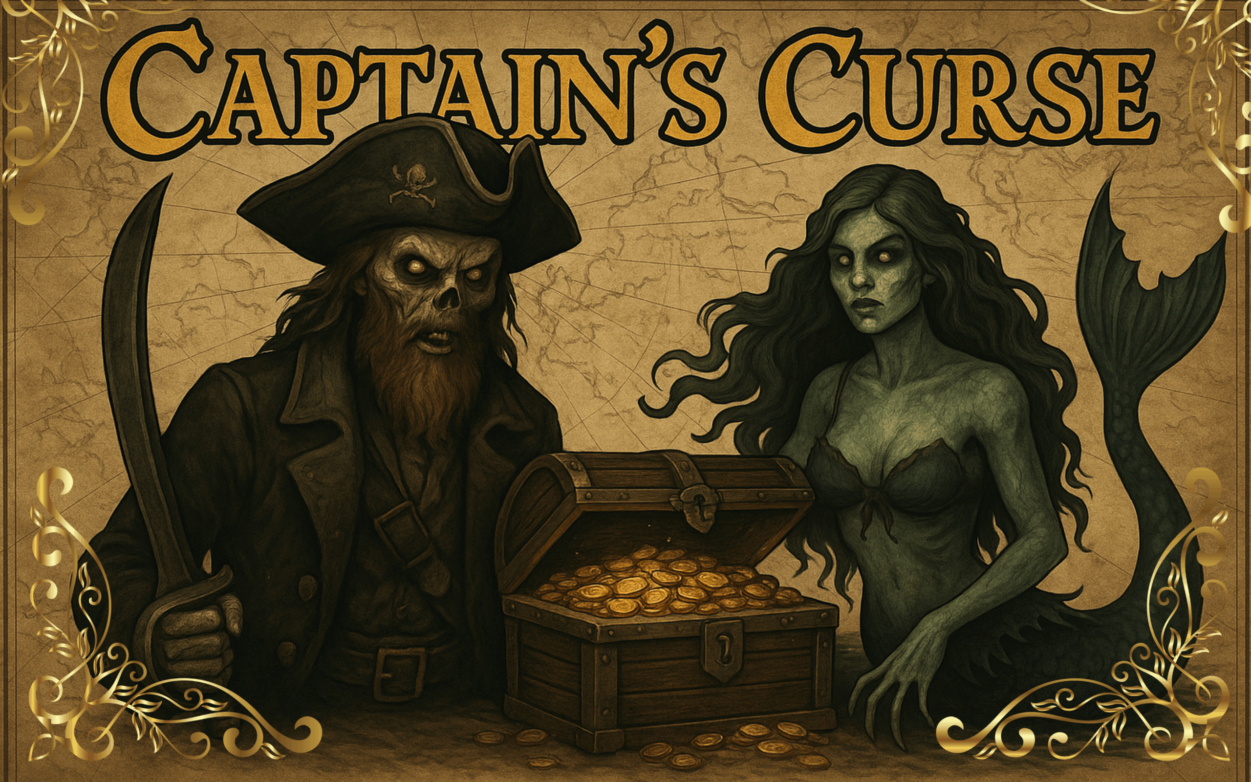 Captains Curse 48x30